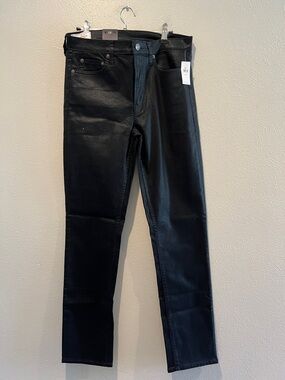 GAP Black Coated Skinny Jeans